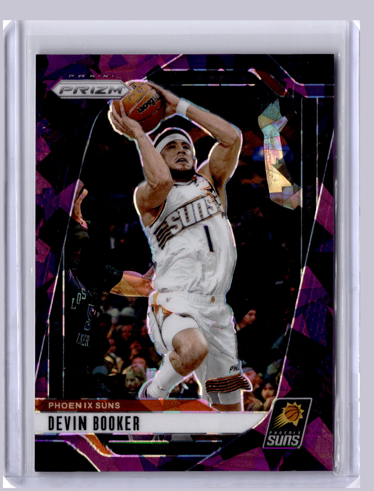 Devin Booker 2024 Panini Prizm Purple Ice 146/149