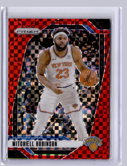 Mitchell Robinson 2024 Panini Prizm Red Power 53/75