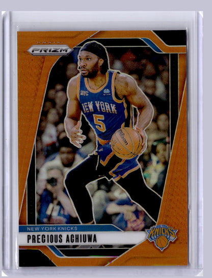 Precious Achiuwa 2024 Panini Prizm Orange 26/49