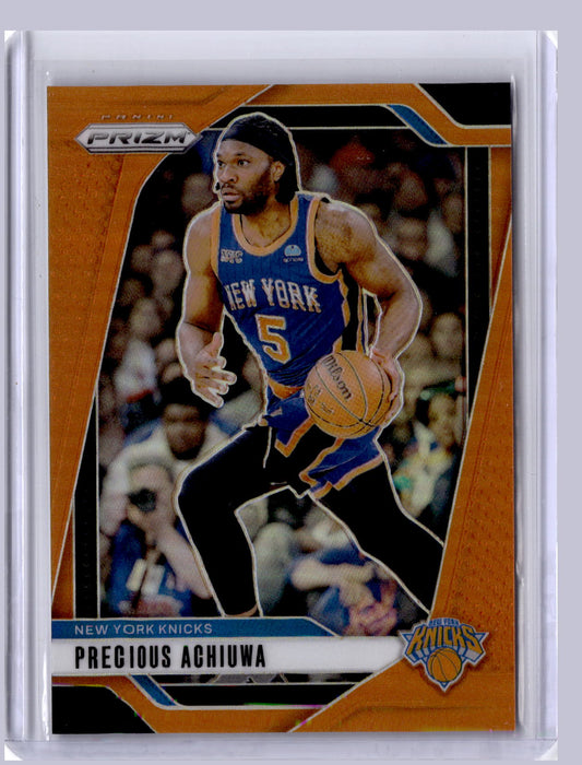 Precious Achiuwa 2024 Panini Prizm Orange 26/49