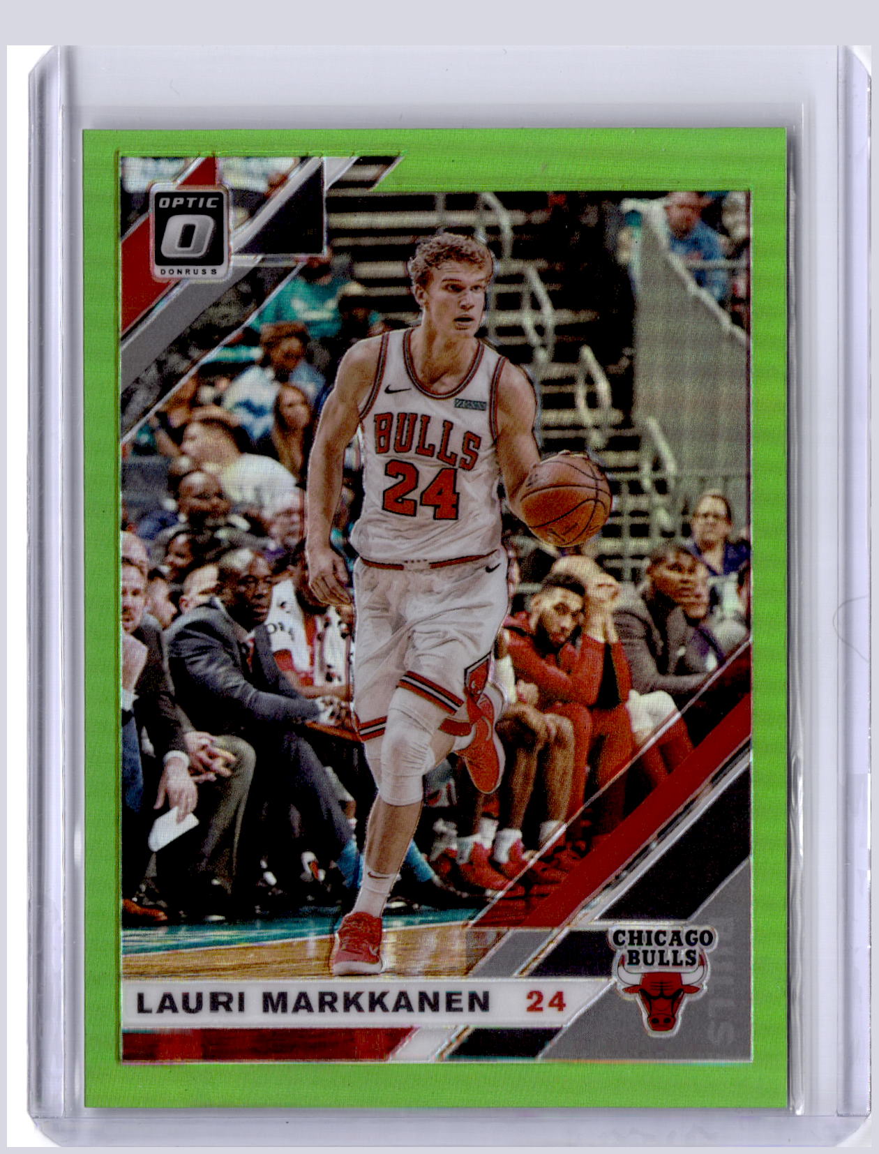 Lauri Markkanen 2019 Panini Optic Lime Green 136/149