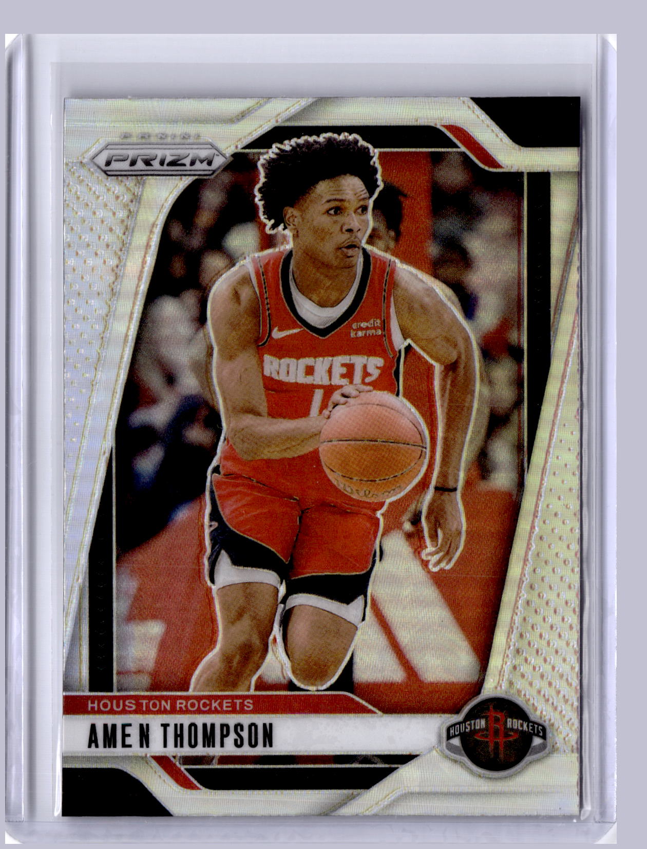 Amen Thompson 2024 Panini Prizm Silver