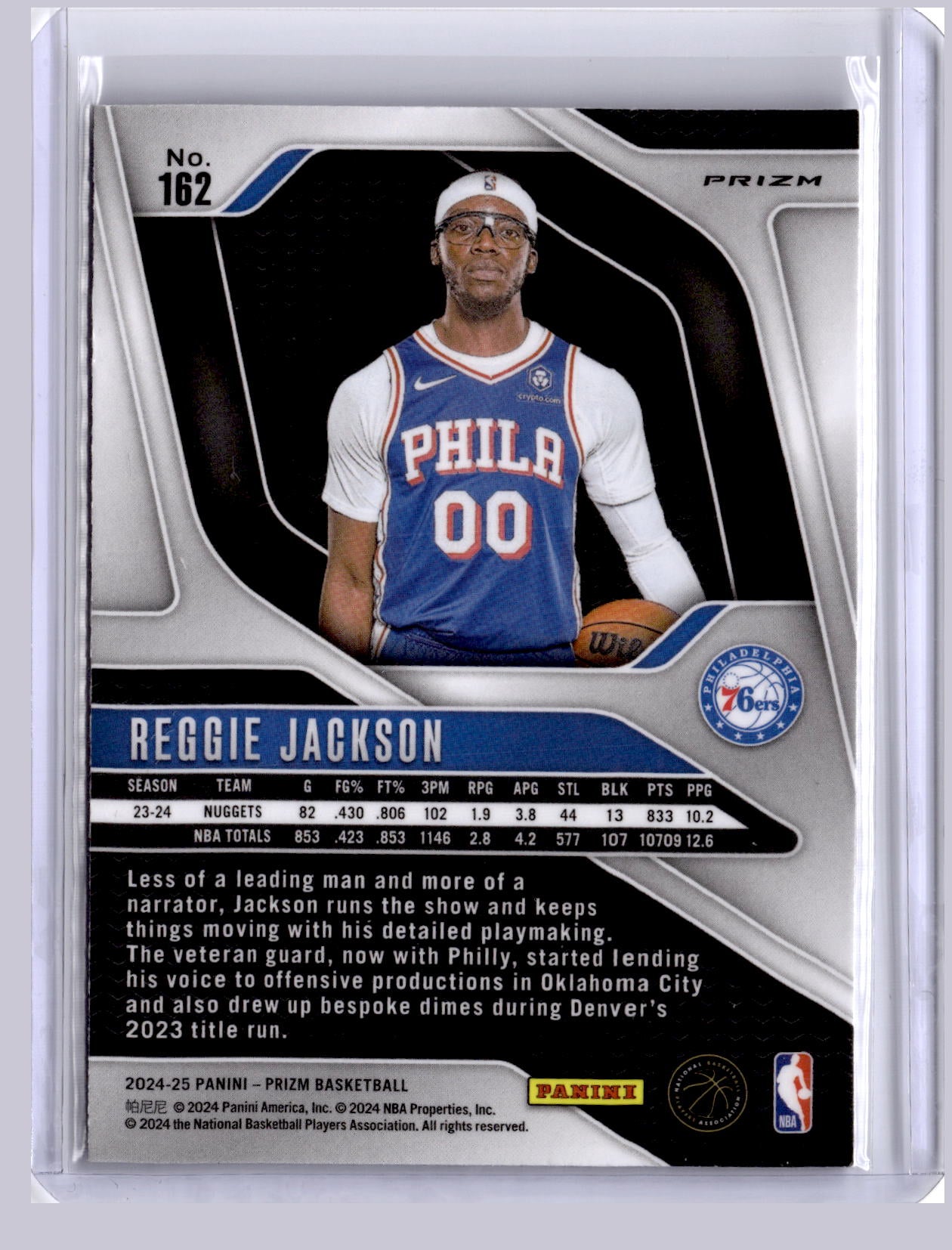 Reggie Jackson 2024 Panini Prizm Silver