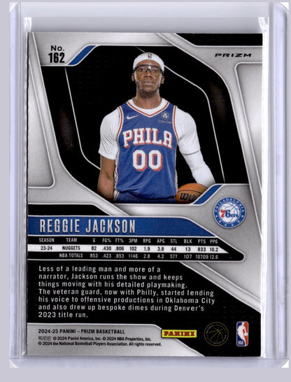 Reggie Jackson 2024 Panini Prizm Silver
