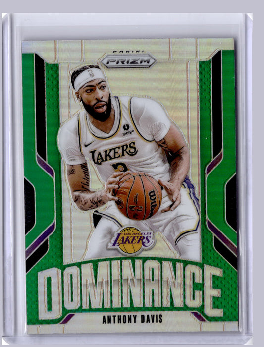 Anthony Davis 2024 Panini Prizm Dominance Green