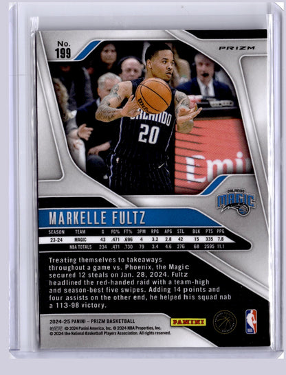 Markelle Fultz 2024 Panini Prizm Fast Break