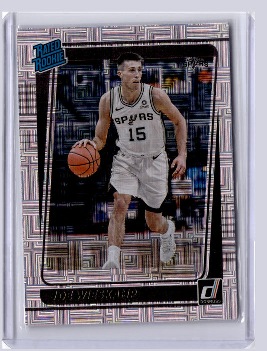 Joe Wieskamp 2021 Panini Donruss Choice RC