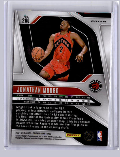 Jonathan Mogbo 2024-25 Panini Prizm Ice RC