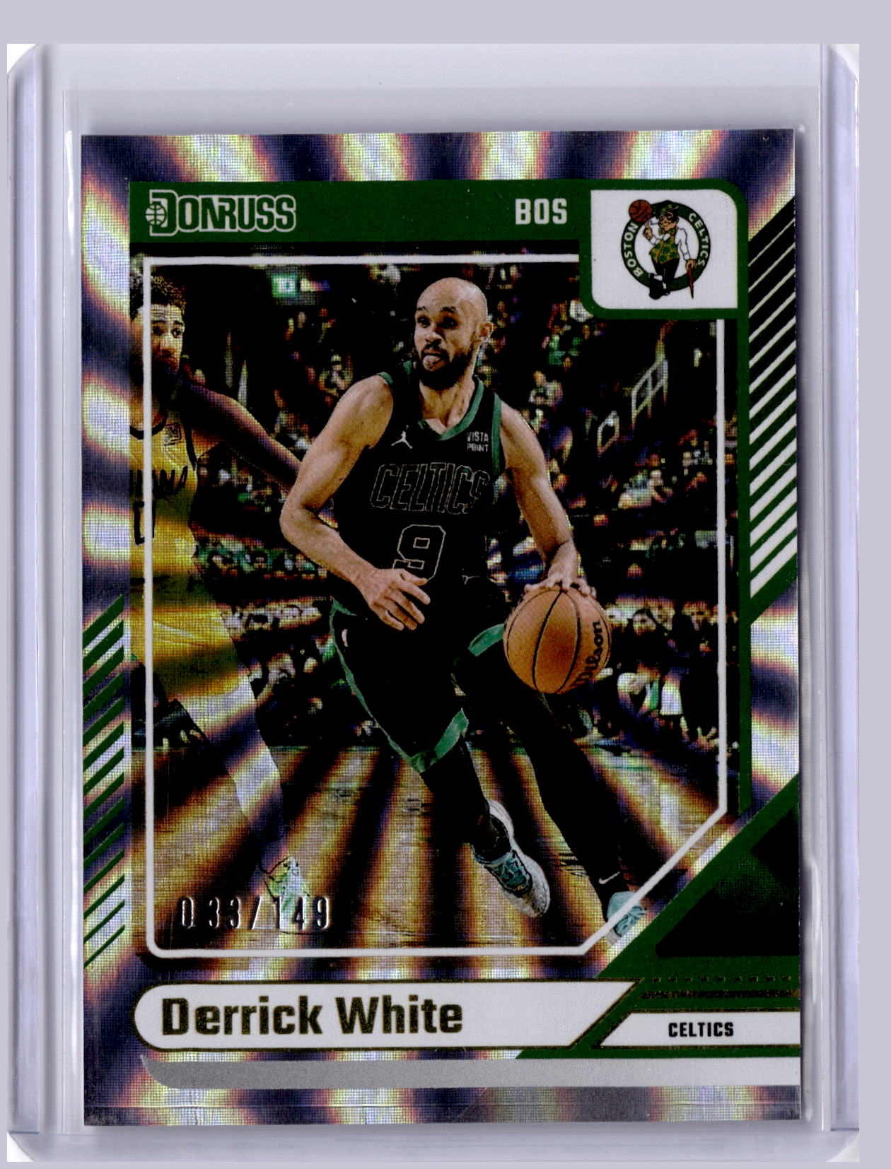 Derrick White 2024-25 Panini Donruss Holo Laser 33/149