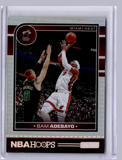 Bam Adebayo 2024-25 Panini Hoops Silver 135/199