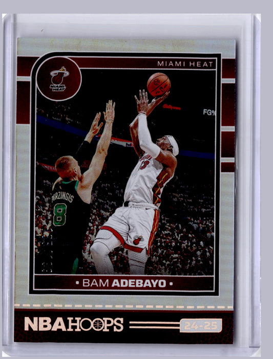Bam Adebayo 2024-25 Panini Hoops Silver 135/199