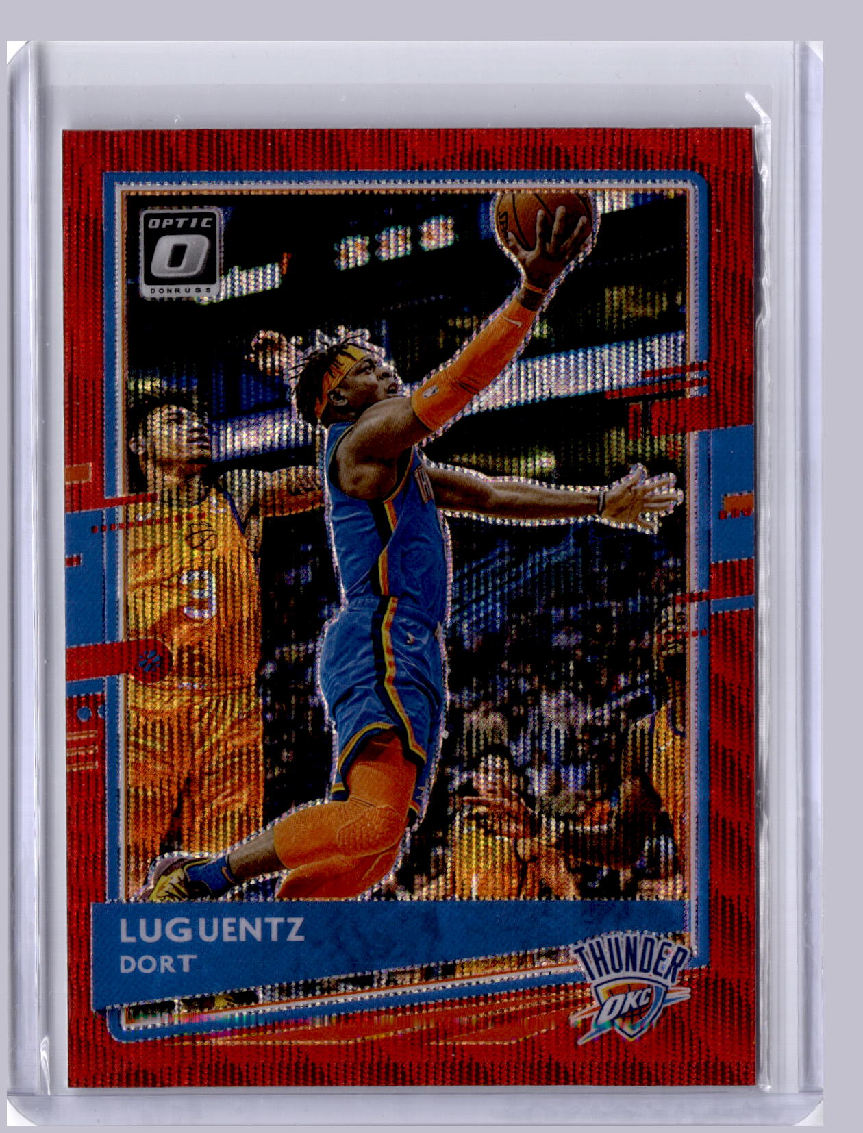 Luguentz Dort 2020-21 Panini Donruss Optic Red Wave