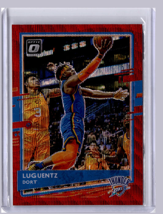 Luguentz Dort 2020-21 Panini Donruss Optic Red Wave