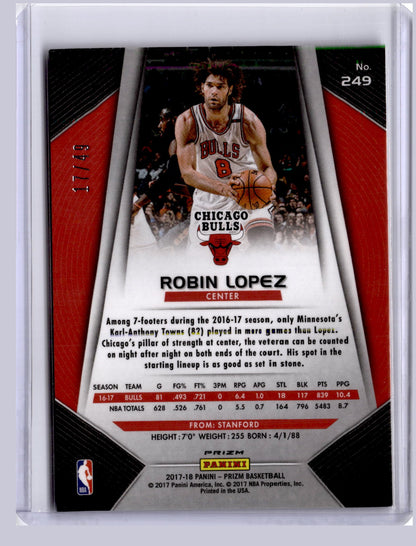 Robin Lopez 2017-18 Panini Prizm Orange 17/49