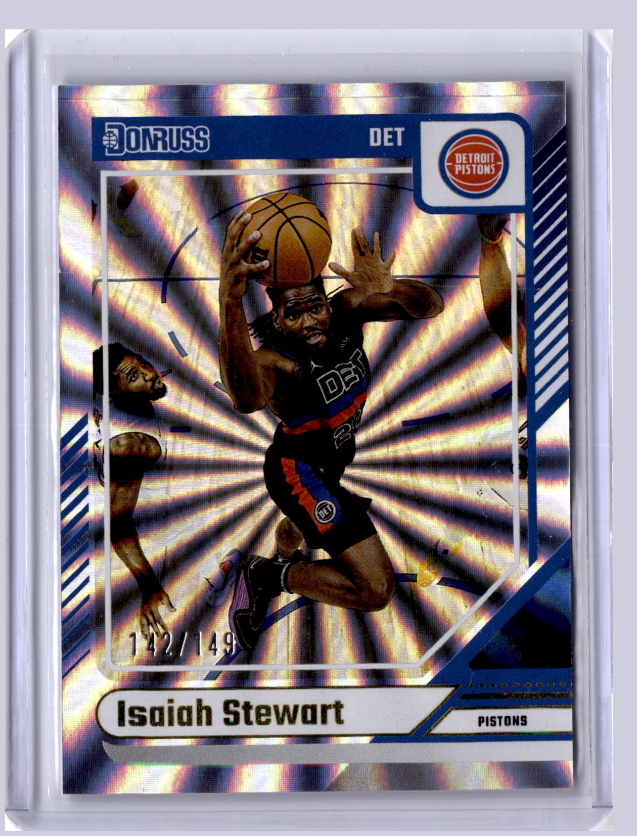 Isaiah Stewart 2024-25 Panini Donruss Holo Laser 142/149