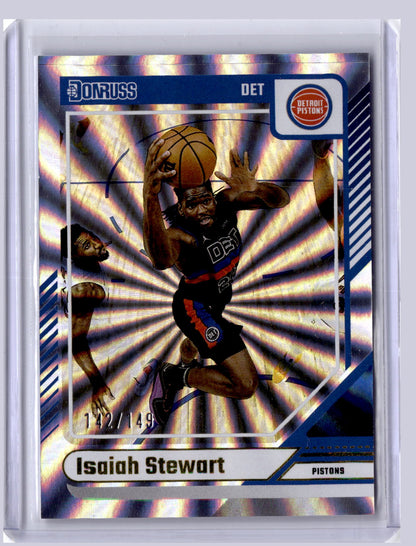 Isaiah Stewart 2024-25 Panini Donruss Holo Laser 142/149