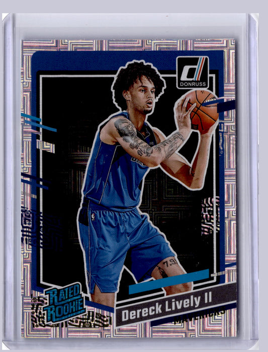 Dereck Lively II 2023-24 Panini Donruss Choice RC