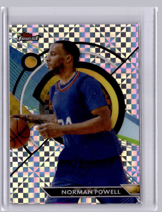 Norman Powell 2023-24 Topps Finest X-Fractor