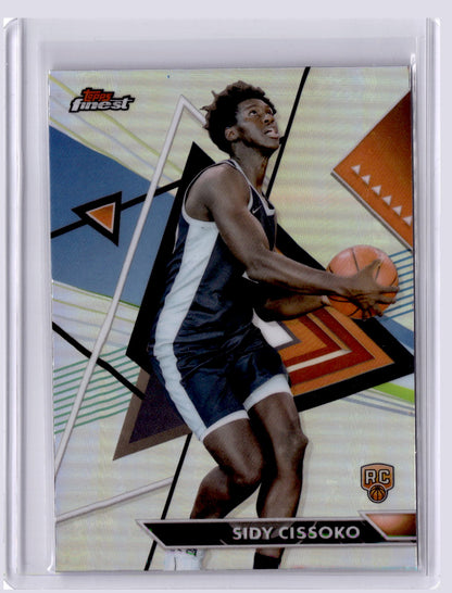 Sidy Cissoko 2023-24 Topps Finest Refractor RC