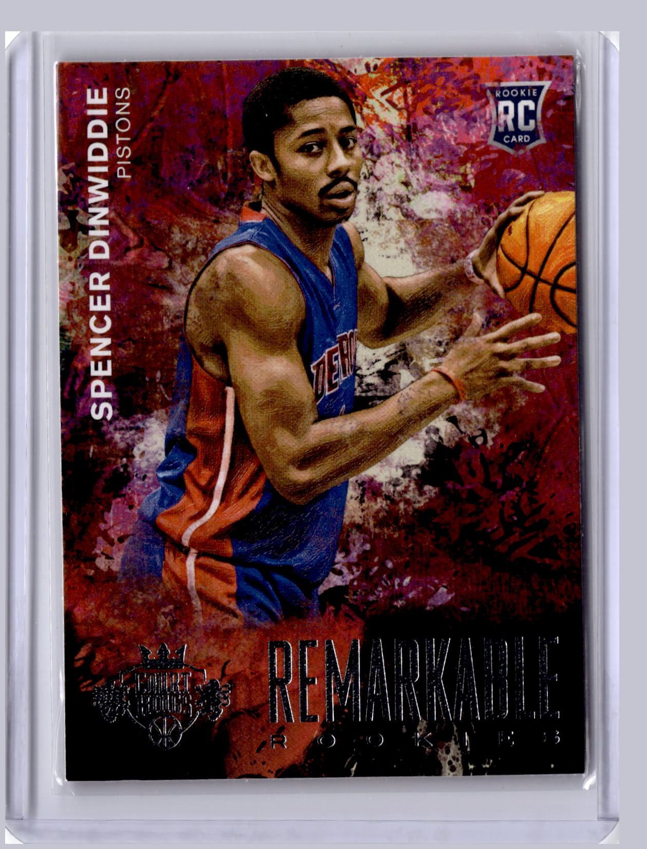 Spencer Dinwiddie 2014-15 Panini Court Kings Remarkable Rookies RC
