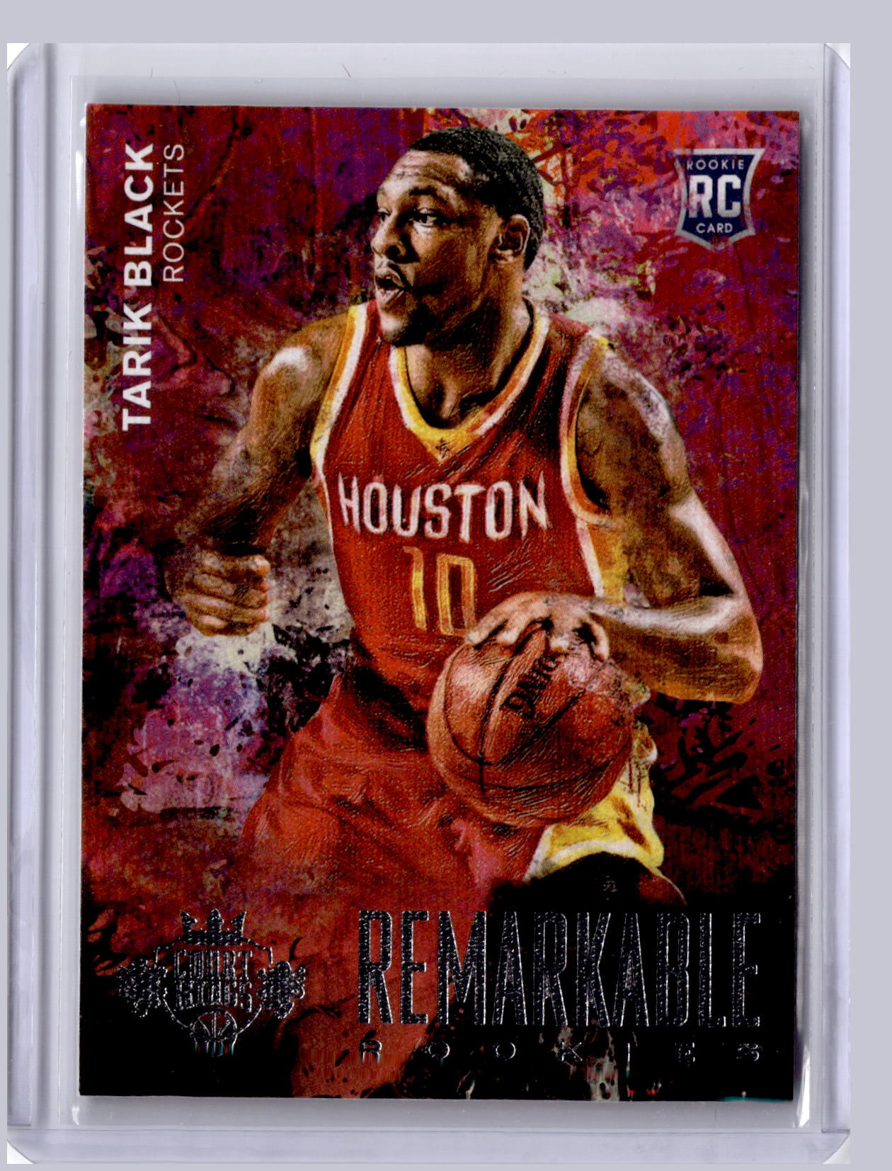 Tarik Black 2014-15 Panini Court Kings Remarkable Rookies RC