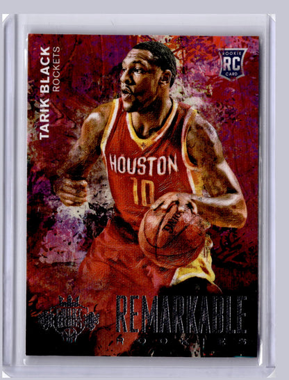 Tarik Black 2014-15 Panini Court Kings Remarkable Rookies RC