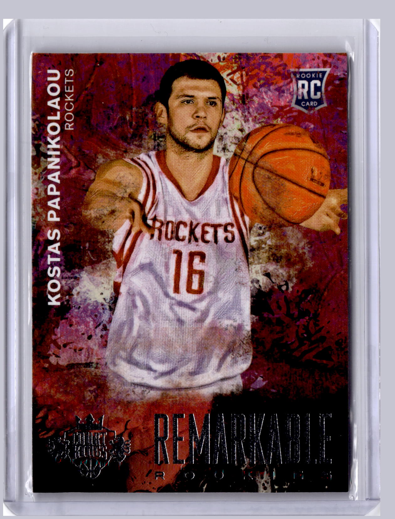 Kostas Papanikolaou 2014-15 Panini Court Kings Remarkable Rookies RC
