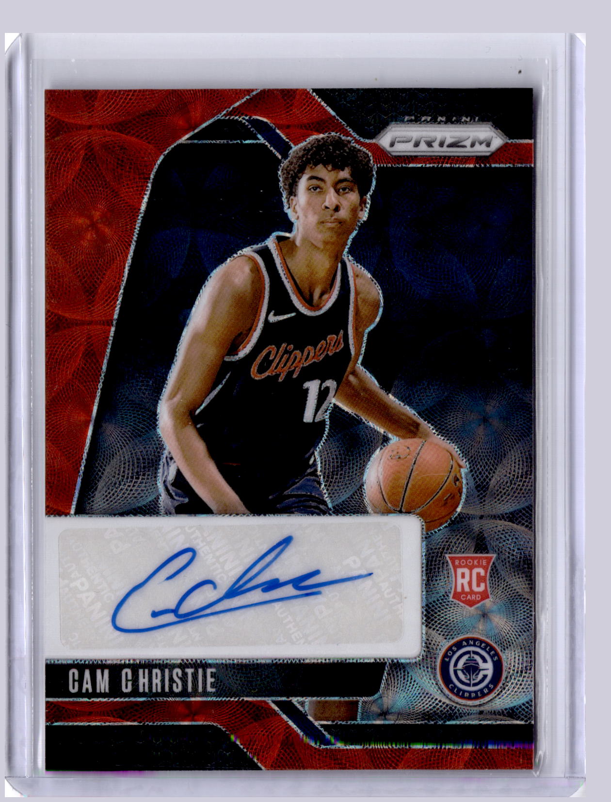 Cam Christie 2024-25 Panini Prizm Rookie Signatures Choice RC