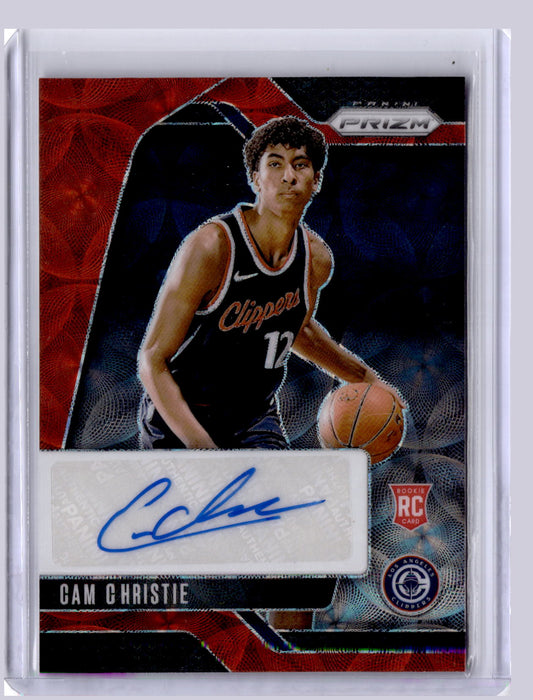 Cam Christie 2024-25 Panini Prizm Rookie Signatures Choice RC