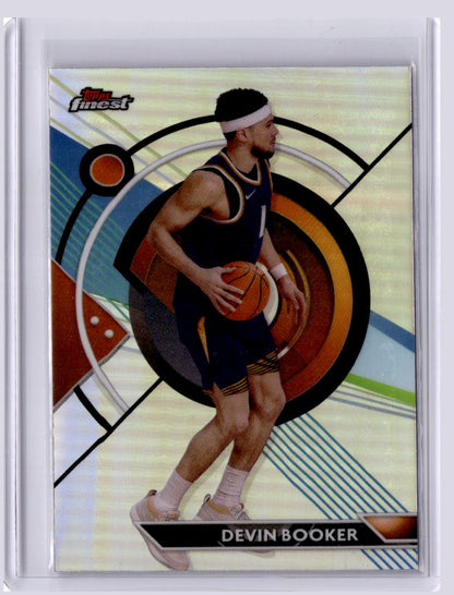 Devin Booker 2023-24 Topps Finest Refractor