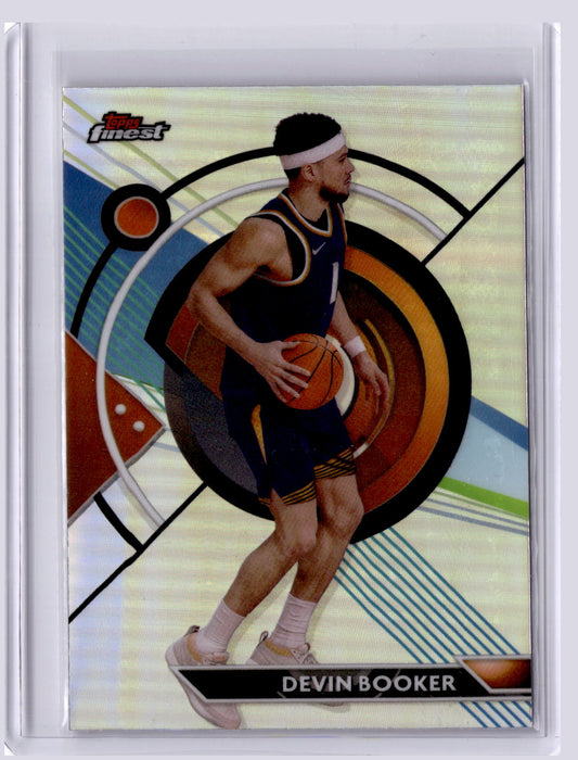 Devin Booker 2023-24 Topps Finest Refractor