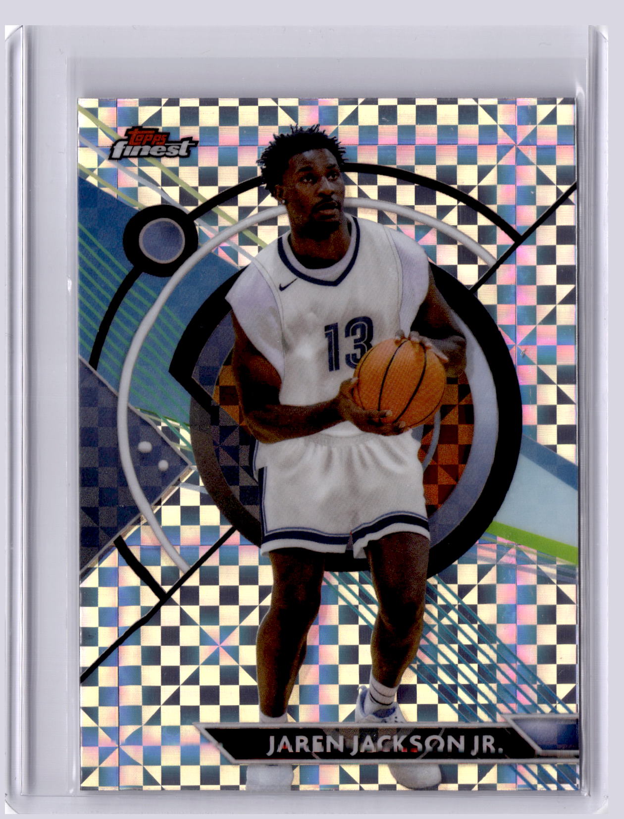 Jaren Jackson Jr 2023-24 Topps Finest X-Fractor
