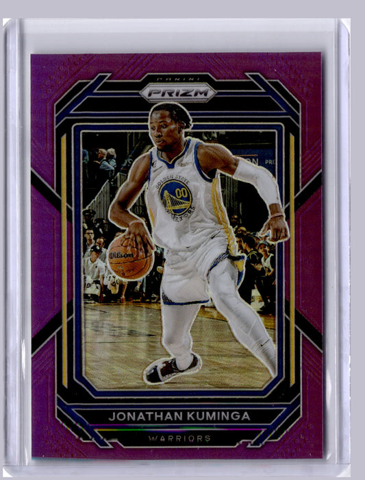 Jonathan Kuminga 2022-23 Panini Prizm Purple 74/99