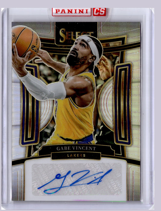 Gabe Vincent 2023-24 Panini Select Signatures 75/249