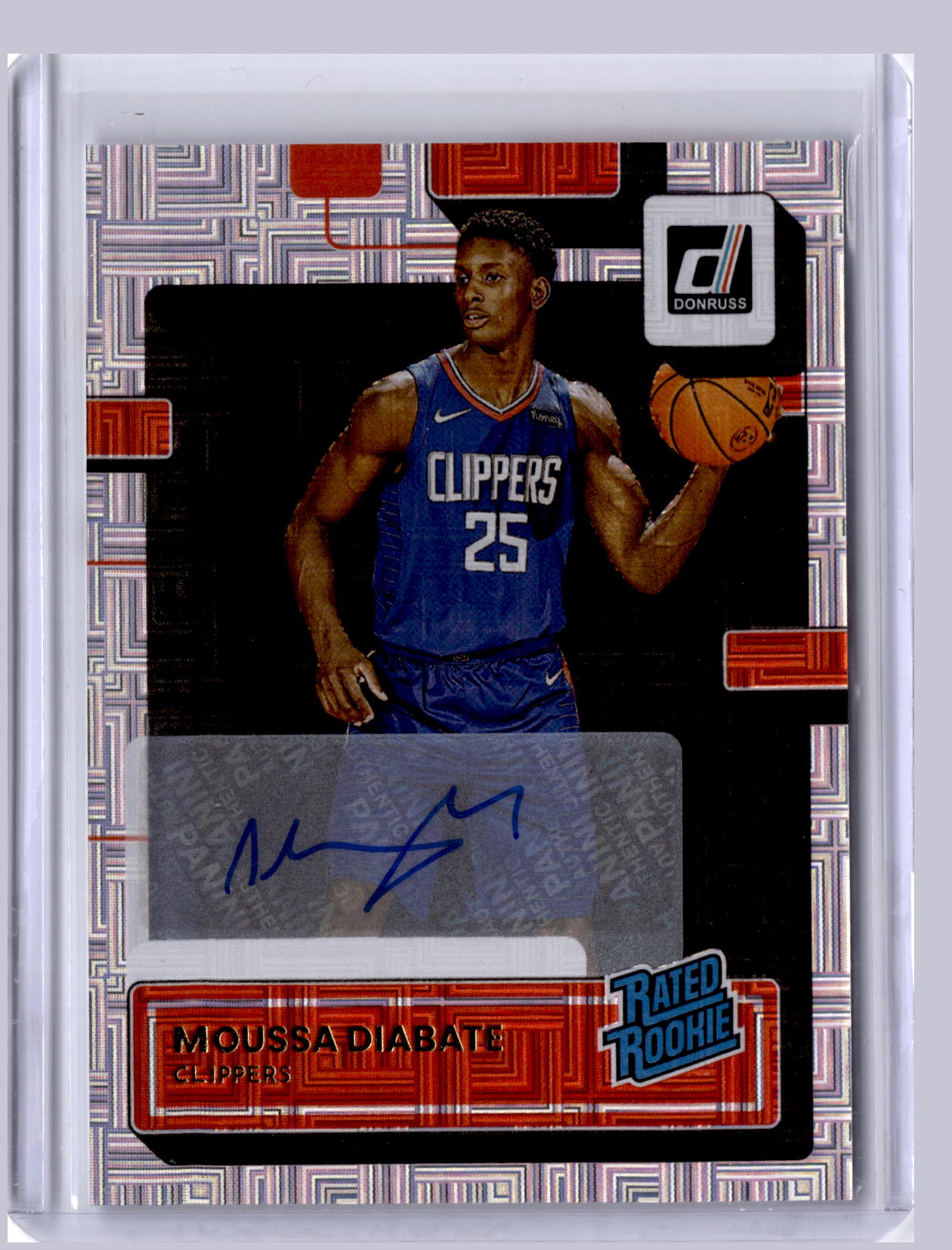 Moussa Diabate 2022-23 Panini Donruss Choice Rookie Auto RC