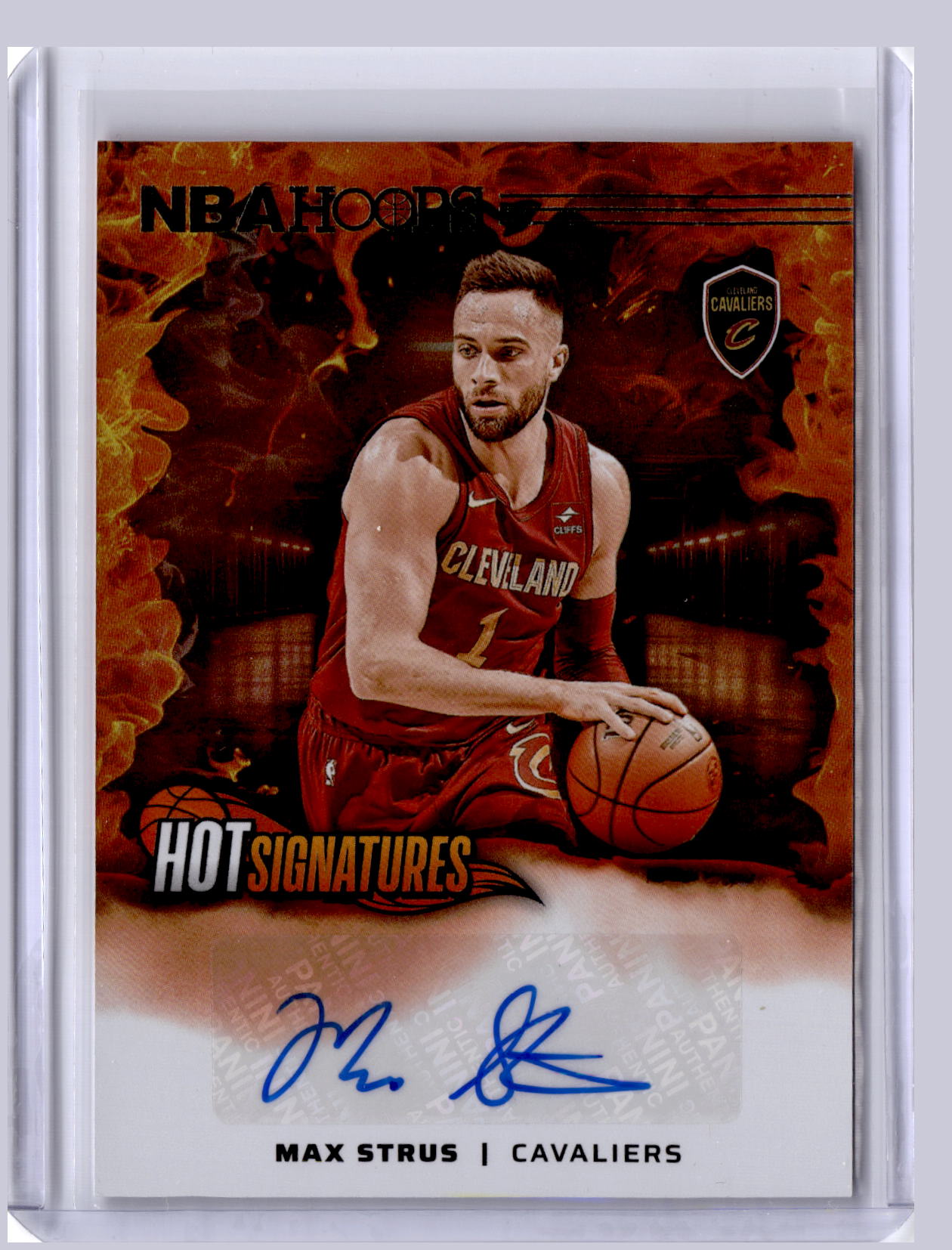 Max Strus 2024-25 Panini Hoops Hot Signatures Auto