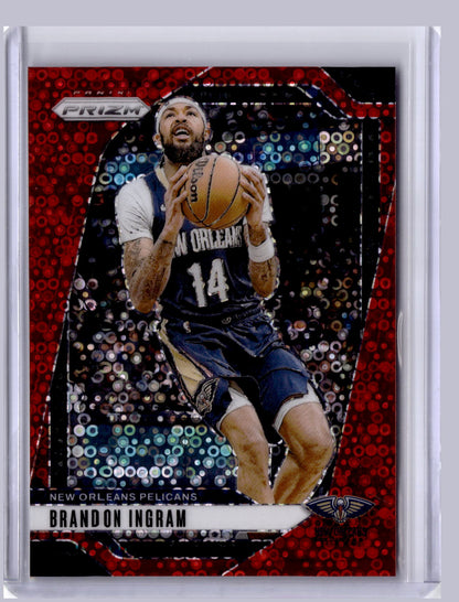Brandon Ingram 2024-25 Panini Prizm Fast Break Red 63/100