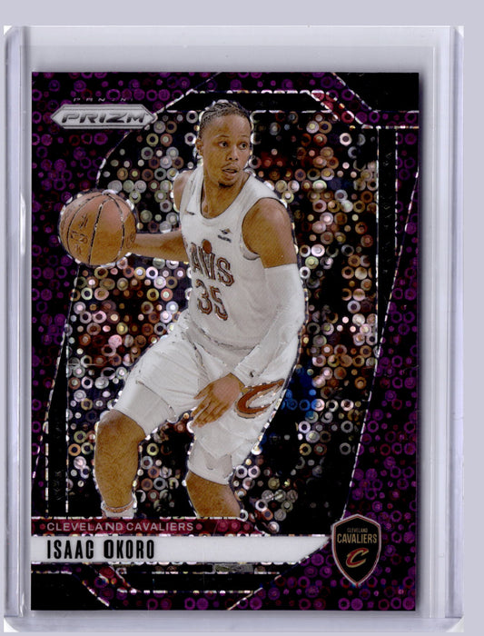Isaac Okoro 2024-25 Panini Prizm Fast Break Purple 40/75