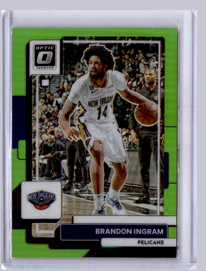 Brandon Ingram 2022-23 Panini Donruss Optic Lime Green 122/149