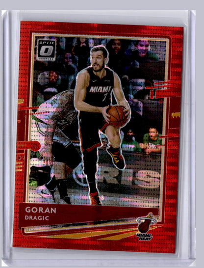 Goran Dragic 2020-21 Panini Donruss Optic Red Pulsar