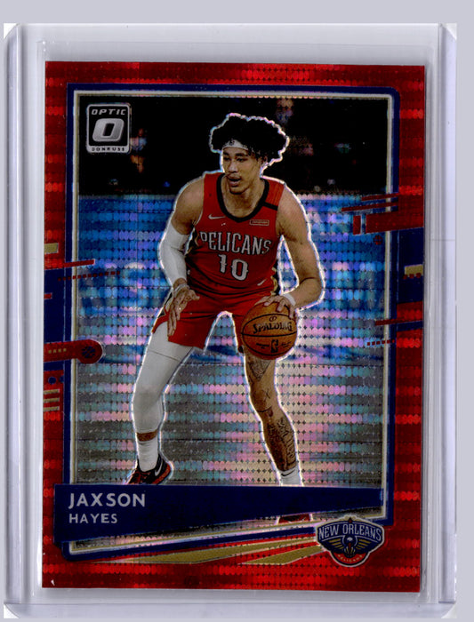 Jaxson Hayes 2020-21 Panini Donruss Optic Red Pulsar