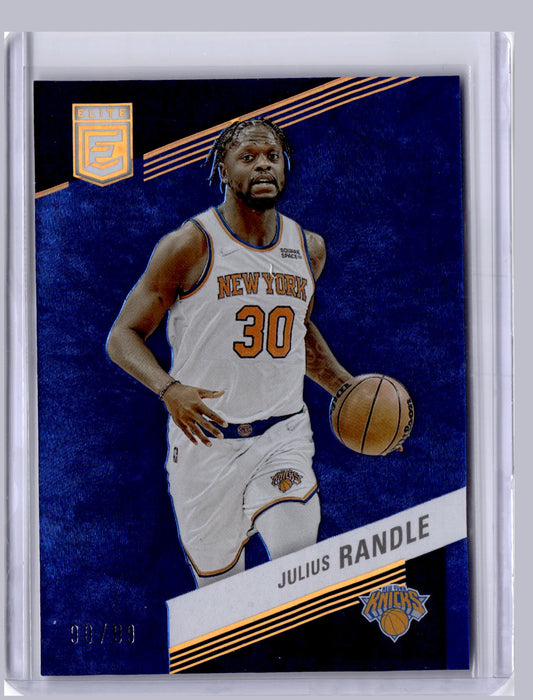 Julius Randle 2022-23 Panini Donruss Elite Blue 90/99