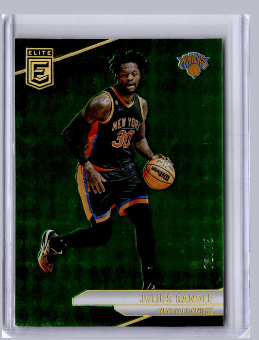 Julius Randle 2023-24 Panini Donruss Elite Neon Green 72/75