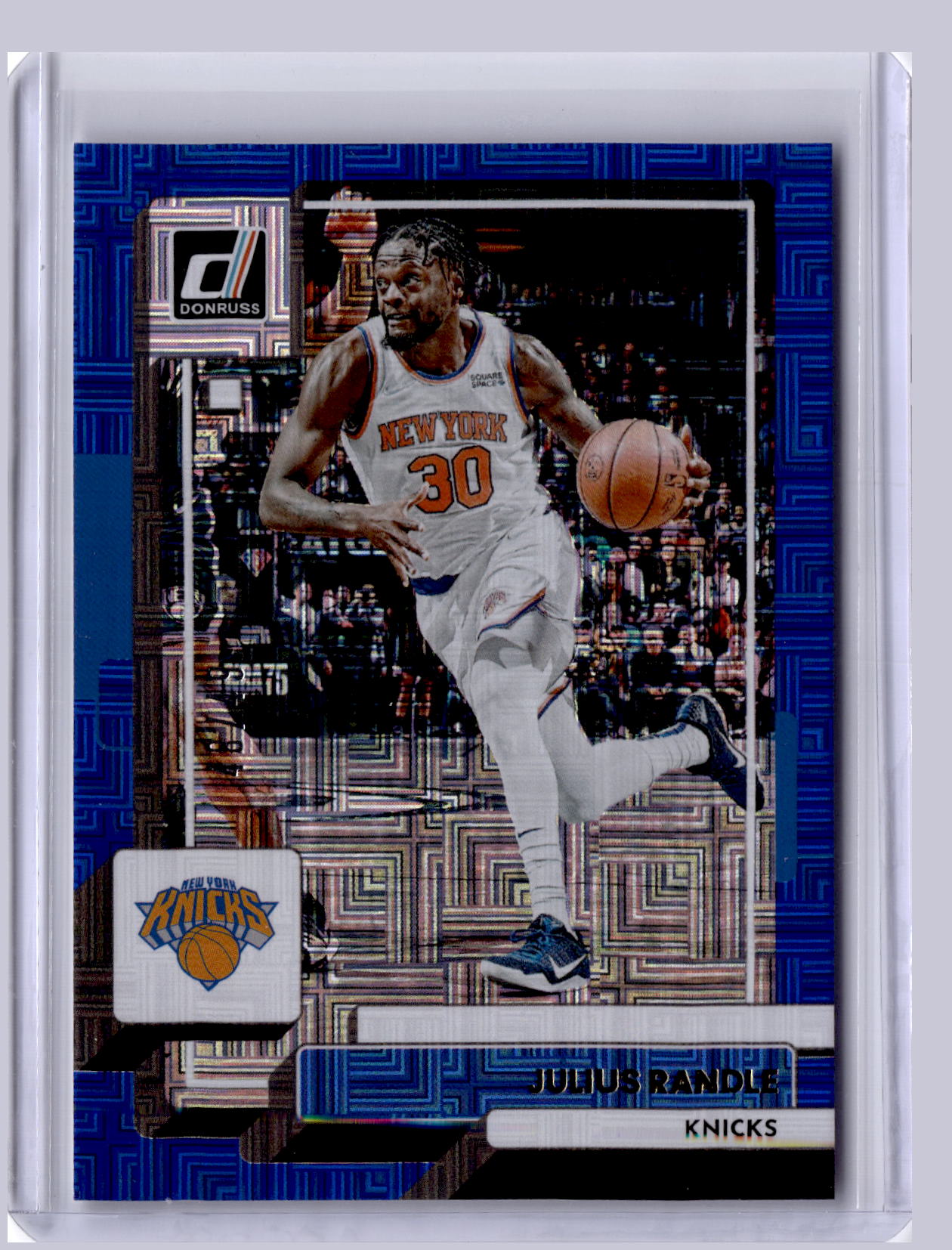 Julius Randle 2022-23 Panini Donruss Choice Blue 48/49