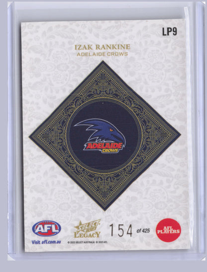 Izak Rankine 2023 Select Legacy Plus 154/425
