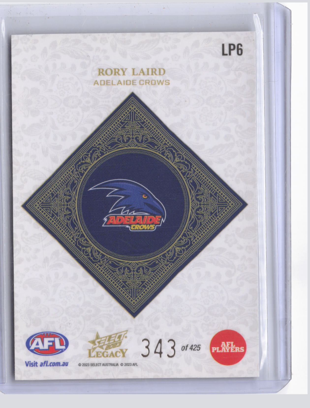 Rory Laird 2023 Select Legacy Plus 343/425