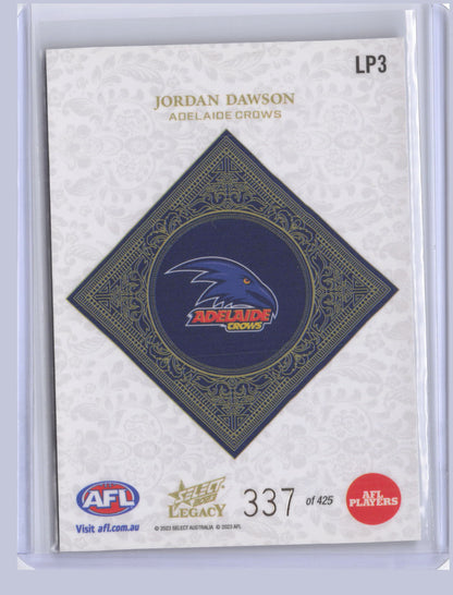 Jordan Dawson 2023 Select Legacy Plus 337/425