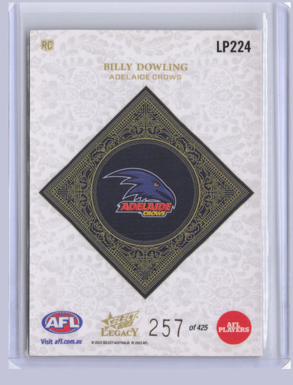 Billy Dowling 2023 Select Legacy Plus RC 257/425