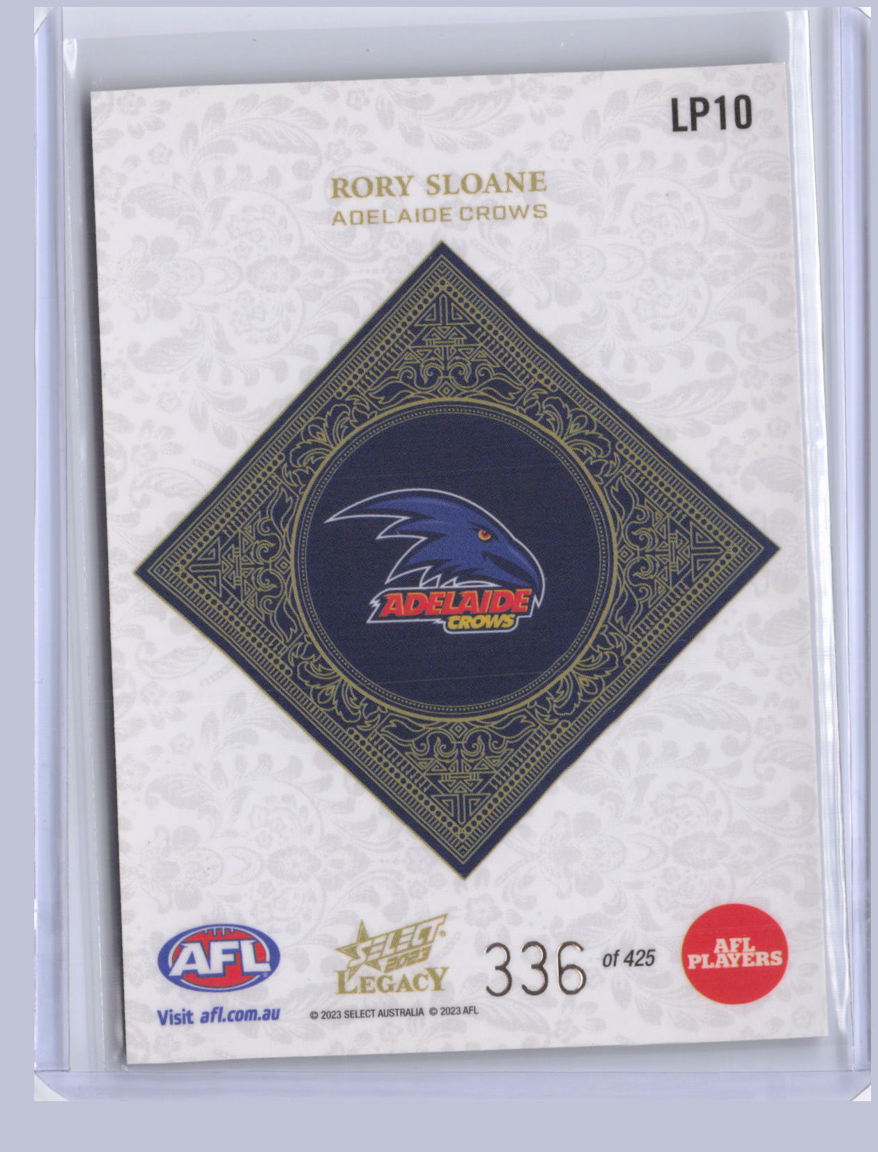 Rory Sloane 2023 Select Legacy Plus 336/425