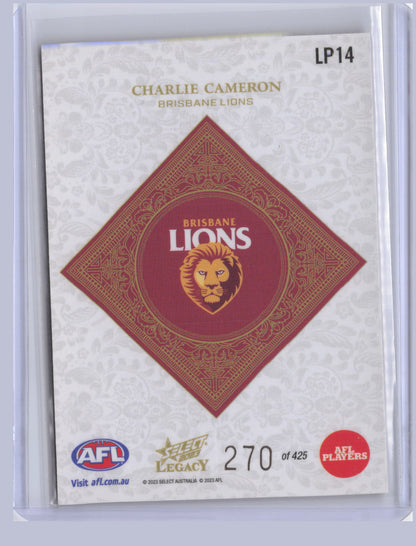 Charlie Cameron 2023 Select Legacy Plus 270/425
